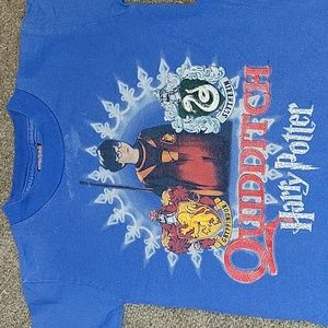 Vintage Kids HARRY POTTER Y2K QUIDDITCH T Shirt Xs 4-5